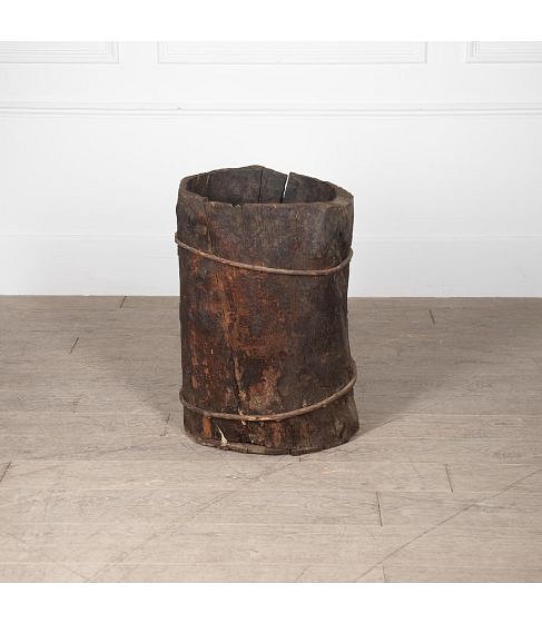 SALE: 19th Century Hand Hollowed Tree Trunk