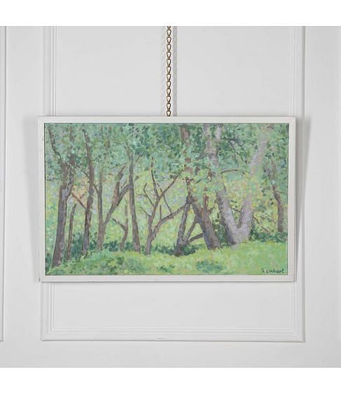 'Scène de Forêt' Painting by Susanna Linhart