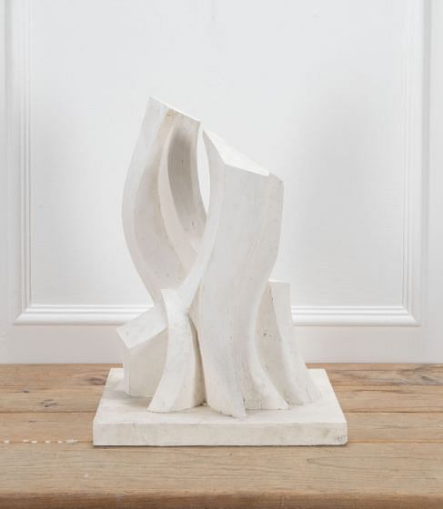 André Longeon "Forme Libre" Plaster Sculpture