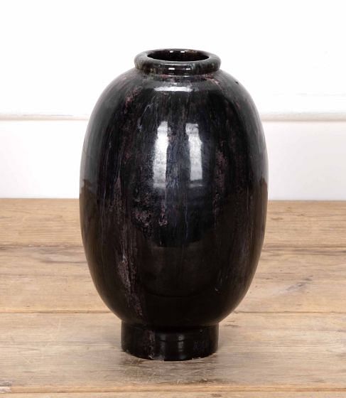 20th Century French Primavera Ovoid Vase