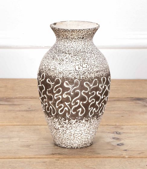 20th Century French Ceramic Vase in the Manner of Jean Besnard