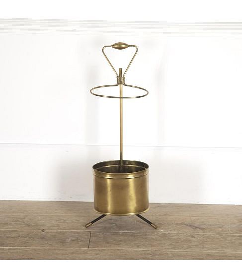 French Brass Umbrella Stand