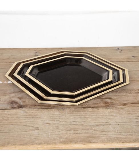 Set of Three 20th Century Graduated Trays