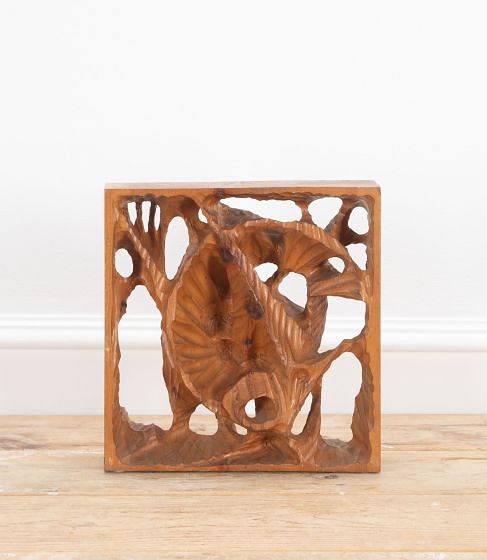 20th Century Brutalist Carved Sculpture