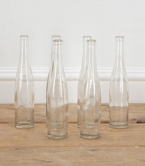 Set of Six 20th Century French Apple Juice Bottles