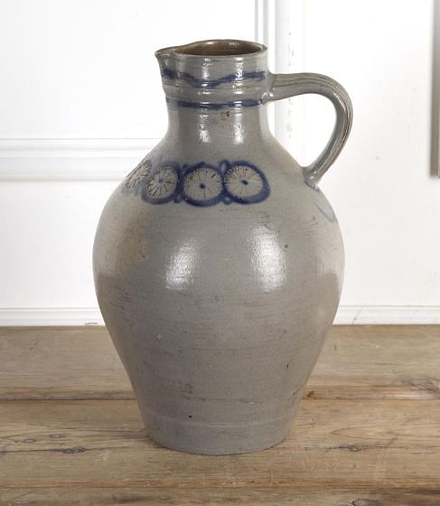 18th Century German Westerwald Stoneware Jug