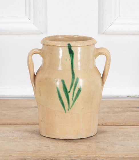 19th Century Italian Handmade Sardine Preserving Pot