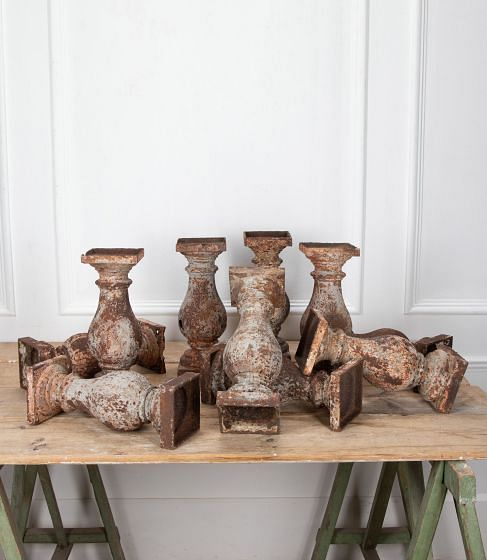 19th Century French Iron Architectural Columns