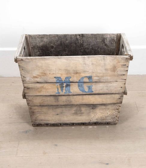 20th Century French Champagne Grape Bin