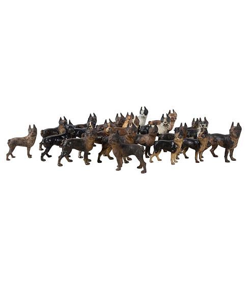 Collection of Boston Terrior Door Stops