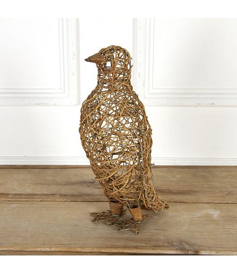 French Wicker Penguin
