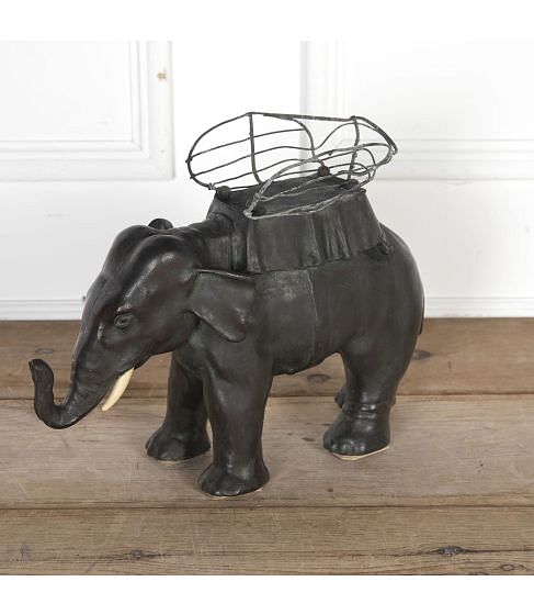 19th Century French Bronze Elephant