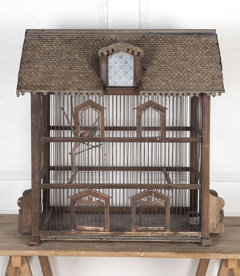 Early 20th Century French Birdcage