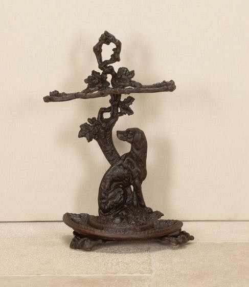 Late 19th Century Iron Umbrella Stand