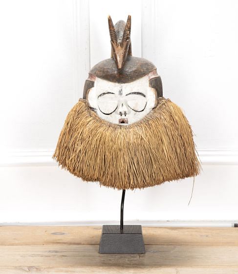 20th Century Suku Helmet Mask