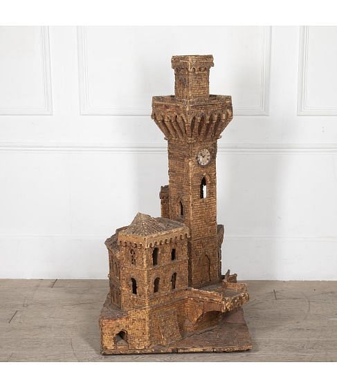 Large 19th Century Italian Architectural Cork Model