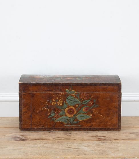 French 19th Century Normandy Marriage Box