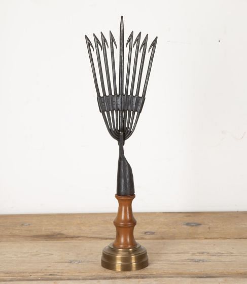 19th Century French Mounted Eel Spear