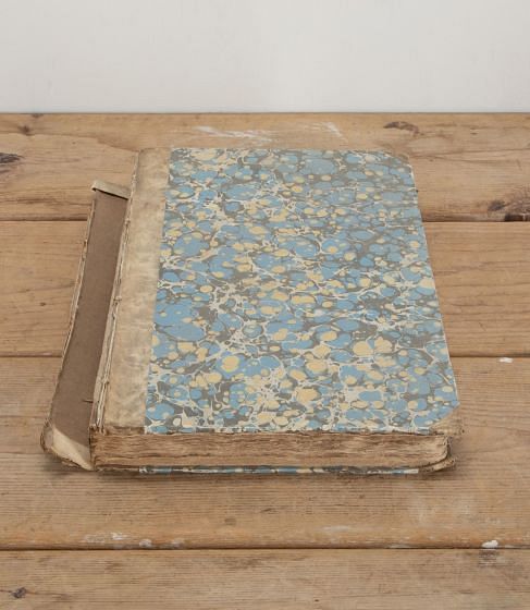 Large 19th Century English Book