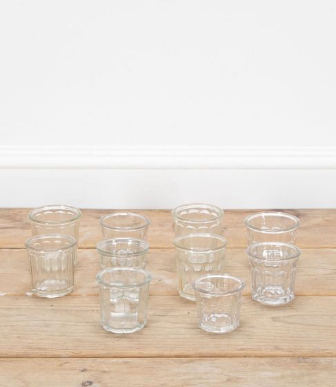 20th Century French Glass Jam Jars