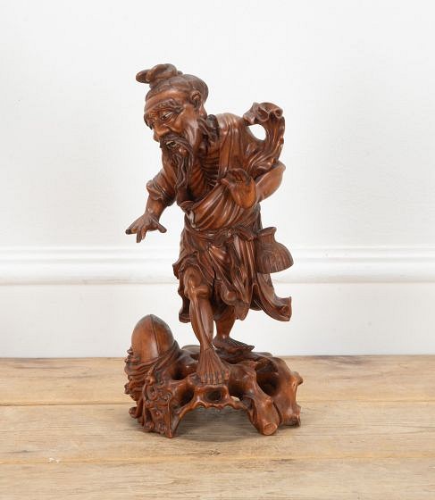 SALE: 20th Century Japanese Wooden Sculpture DA4640841
