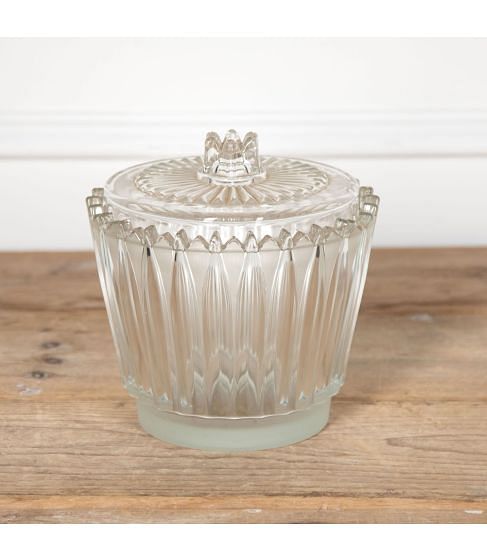 20th Century French Glass Ice Bucket