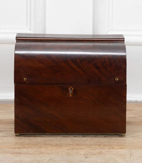 19th Century Mahogany Decanter Box