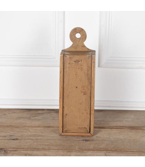18th Century Painted Candle Box