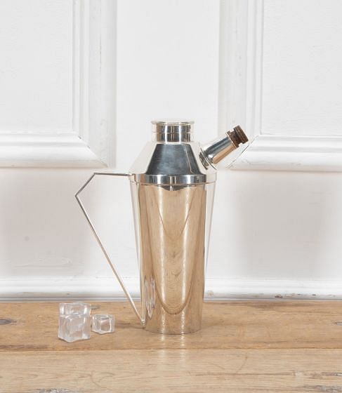Smart Art Deco Cocktail Shaker By Elkington