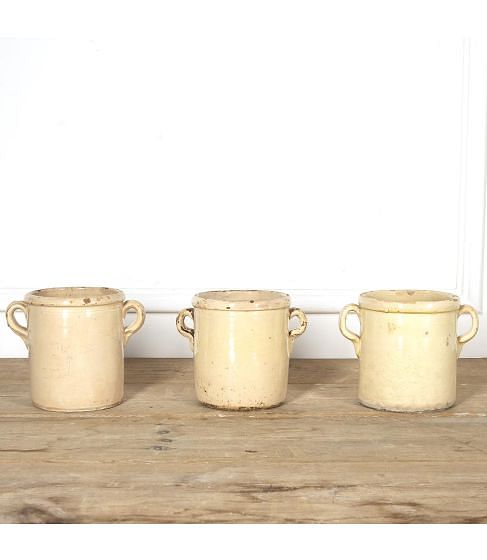 Italian 19th Century Confit Pots