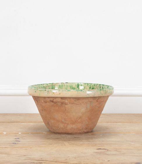 Early 20th Century Terracotta Passata Bowl