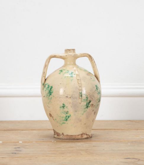 19th Century Wine with Handles from Southern Italy