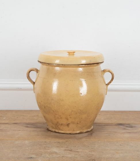 19th Century French Ceramic Pot from the Savoie Region