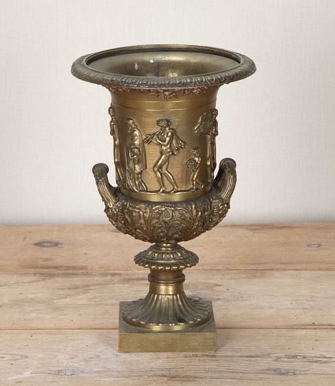 Late 18th Century Italian Grand Tour Lacquered Bronze Vase