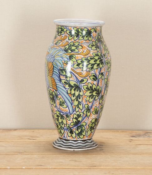 Large 20th Century Italian Majolica Vase