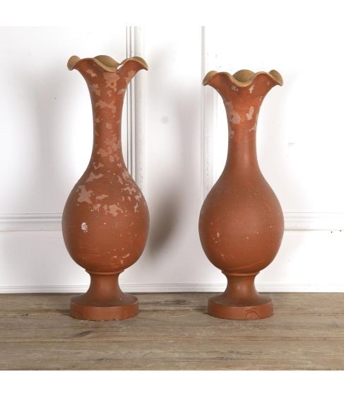 Tall Pair of 19th Century French Decorative Vases