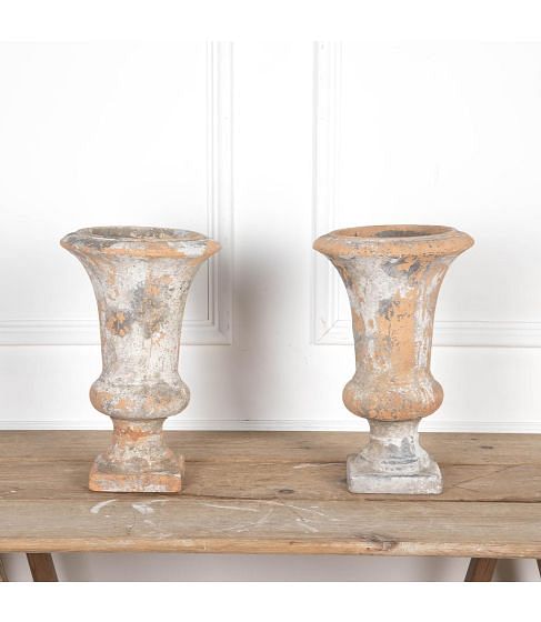 Pair of French Architectural Urns