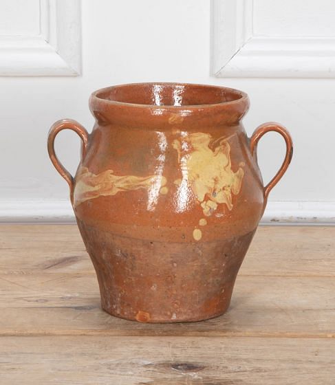 19th Century French Cévennes Confit Pot