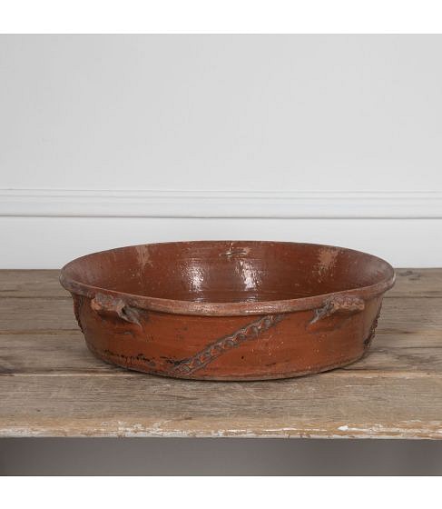 19th Century Italian Terracotta Dish