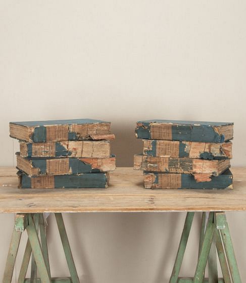 Set of Eight Large Scale 18th Century Leather Bound Dictionnaire de Trevoux Volumes