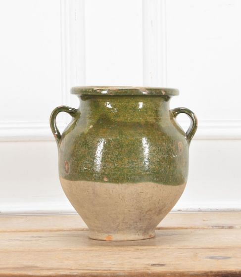19th Century Green French Confit