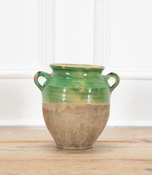 19th Century Green French Confit