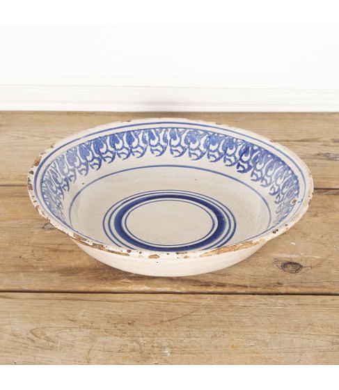 19th Century Italian Terracotta Dish from Puglia
