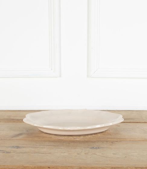 18th Century French Oval Glazed Platter
