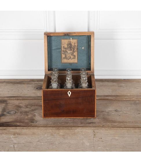 19th Century Georgian Mahogany Apothecary Box