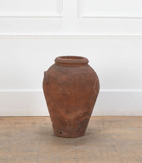 19th Century Terracotta Olive Jar