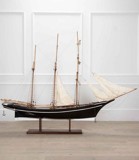 English 20th Century Model Sailing Ship
