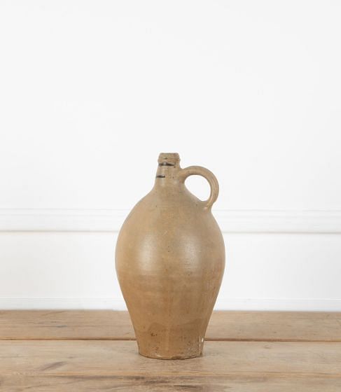 Late 19th Century French Pottery Wine Carrier