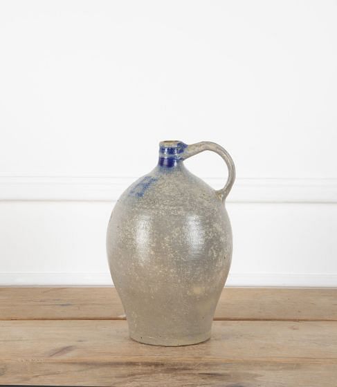 Late 19th Century Pottery Wine Bottle