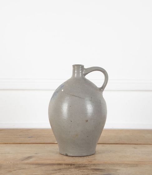 Late 19th Century Pottery Wine Bottle